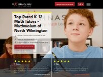 Website Screenshot Mathnasium