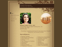 Cotten Counseling website screenshot