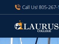 Website Screenshot Laurus College - Oxnard