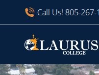 Website Screenshot Laurus College - Atascadero
