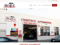 Chestnut Auto Repairs website screenshot