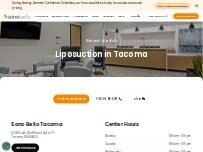 Website Screenshot Sono Bello Tacoma