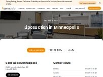 Website Screenshot Sono Bello Edina