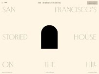 Website Screenshot The Huntington Hotel