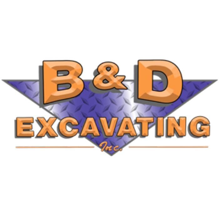 B & D Excavating Inc. Logo