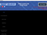 Fast Glass website screenshot