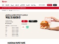 Website Screenshot Bojangles