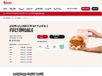 Website Screenshot Bojangles