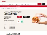 Website Screenshot Bojangles