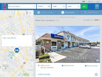 Motel 6 San Jose Airport website screenshot