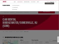 Website Screenshot Avis Car Rental