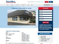 Website Screenshot TitleMax Title Loans