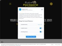 Website Screenshot Fowler Pest Control