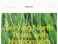 Mighty Green Hydromulch website screenshot