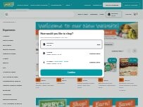 Website Screenshot Jerry's Foods