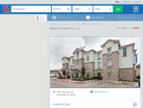 Motel 6 Fort Worth TX website screenshot