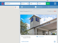 Motel 6 Pasadena TX website screenshot