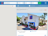 Motel 6 Carlsbad East CA website screenshot