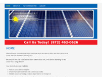 Solar System Installations website screenshot