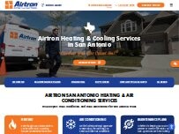 Website Screenshot Airtron Heating & Air Conditioning