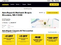 Website Screenshot Meineke Car Care Center
