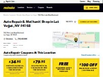 Website Screenshot Meineke Car Care Center