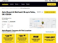 Website Screenshot Meineke Car Care Center