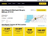 Website Screenshot Meineke Car Care Center