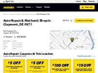 Website Screenshot Meineke Car Care Center