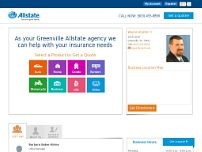 Allstate Insurance: Wayne Stubbs II website screenshot