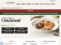 Website Screenshot Carrabba's Italian Grill