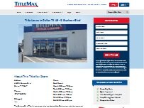 Website Screenshot TitleMax Title Loans