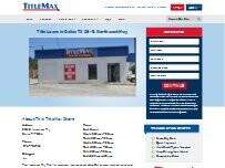 Website Screenshot TitleMax Title Loans
