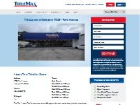 Website Screenshot TitleMax Title Loans