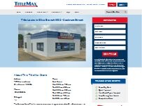 Website Screenshot TitleMax Title Loans