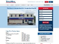 Website Screenshot TitleMax Title Pawns