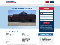 Website Screenshot TitleMax Title Loans