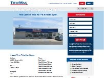 Website Screenshot TitleMax Title Loans