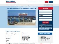 Website Screenshot TitleMax Title Loans