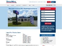 Website Screenshot TitleMax Title Loans