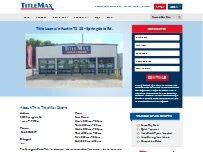 Website Screenshot TitleMax Title Loans