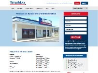 Website Screenshot TitleMax Title Loans