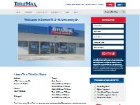 Website Screenshot TitleMax Title Loans