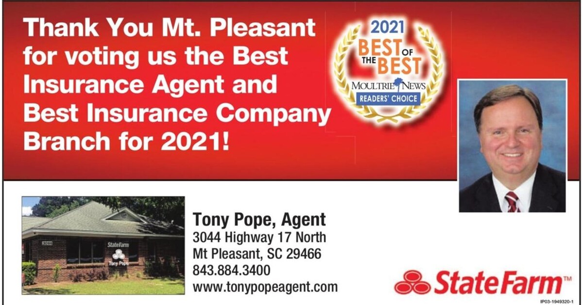 Images Tony Pope - State Farm Insurance Agent
