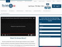 Einstein HR, Inc website screenshot