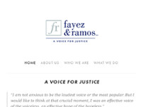Screenshot for http://www.fayezramos.com