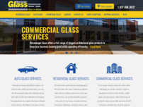 Binswanger Glass website screenshot