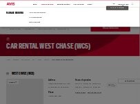 Website Screenshot Avis Car Rental