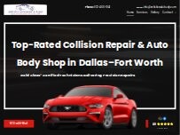 Website Screenshot Artistic Auto Body & Paint Inc