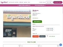 Website Screenshot Yogurtland Gardena